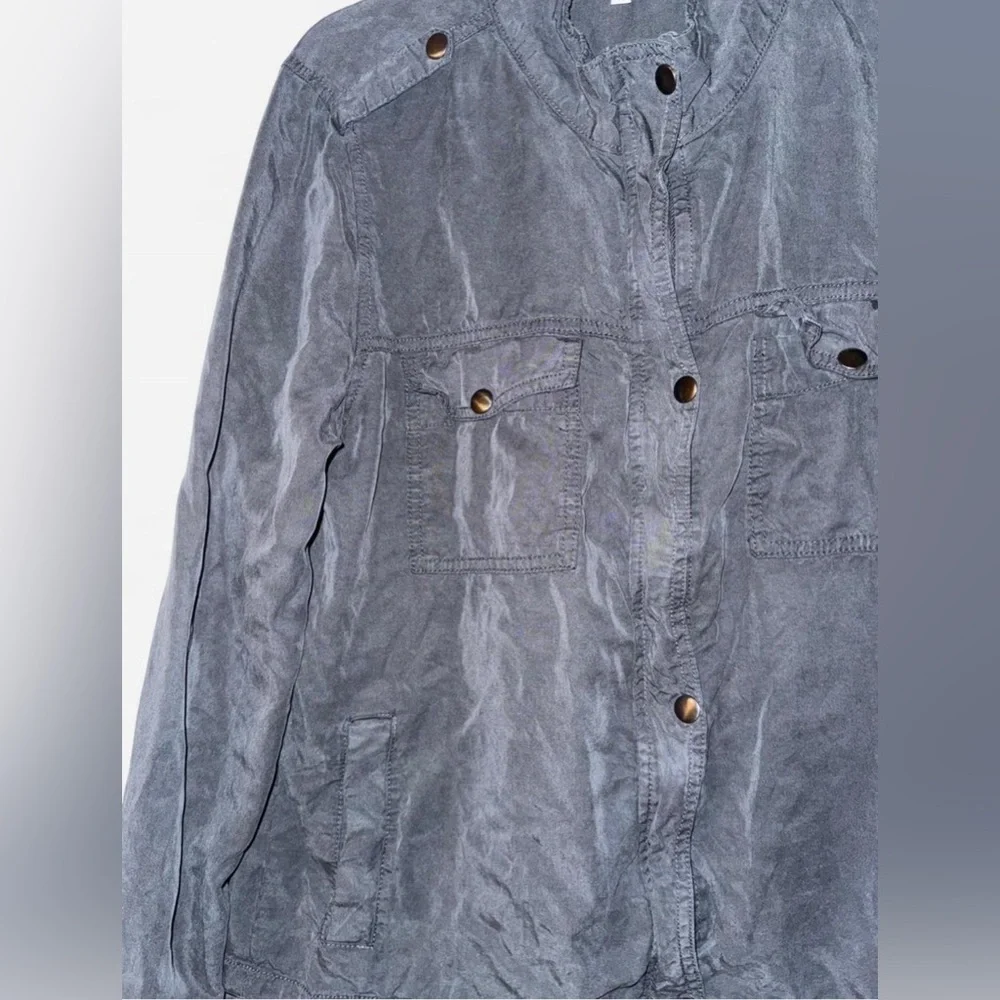 Bohme Rory Utility Jacket in Charcoal - Picture 3 of 5